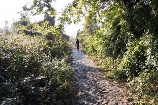Aufgang an der Möckern/Wartenburgstraße 2006