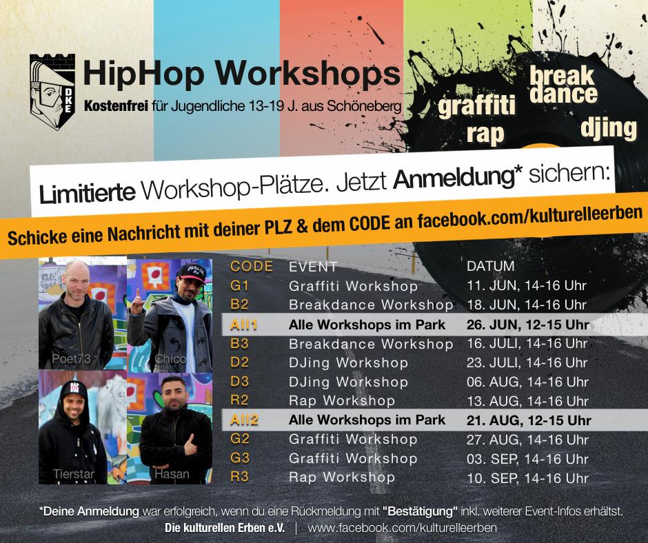 II. HipHop Jam im Park am Gleisdreieck